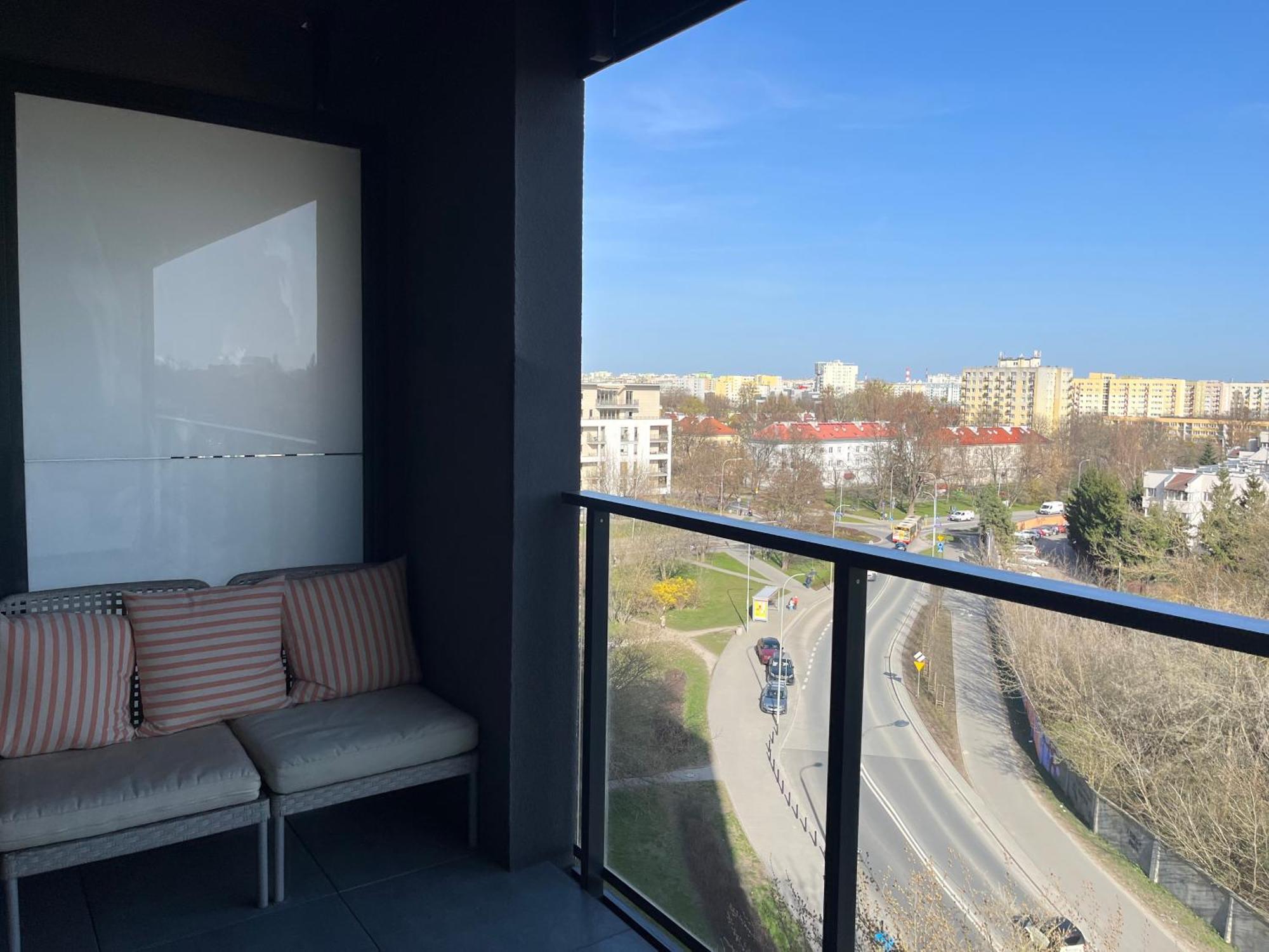 Airport Wyscigi - City And Green View With Underground Garage Leilighet Warszawa
